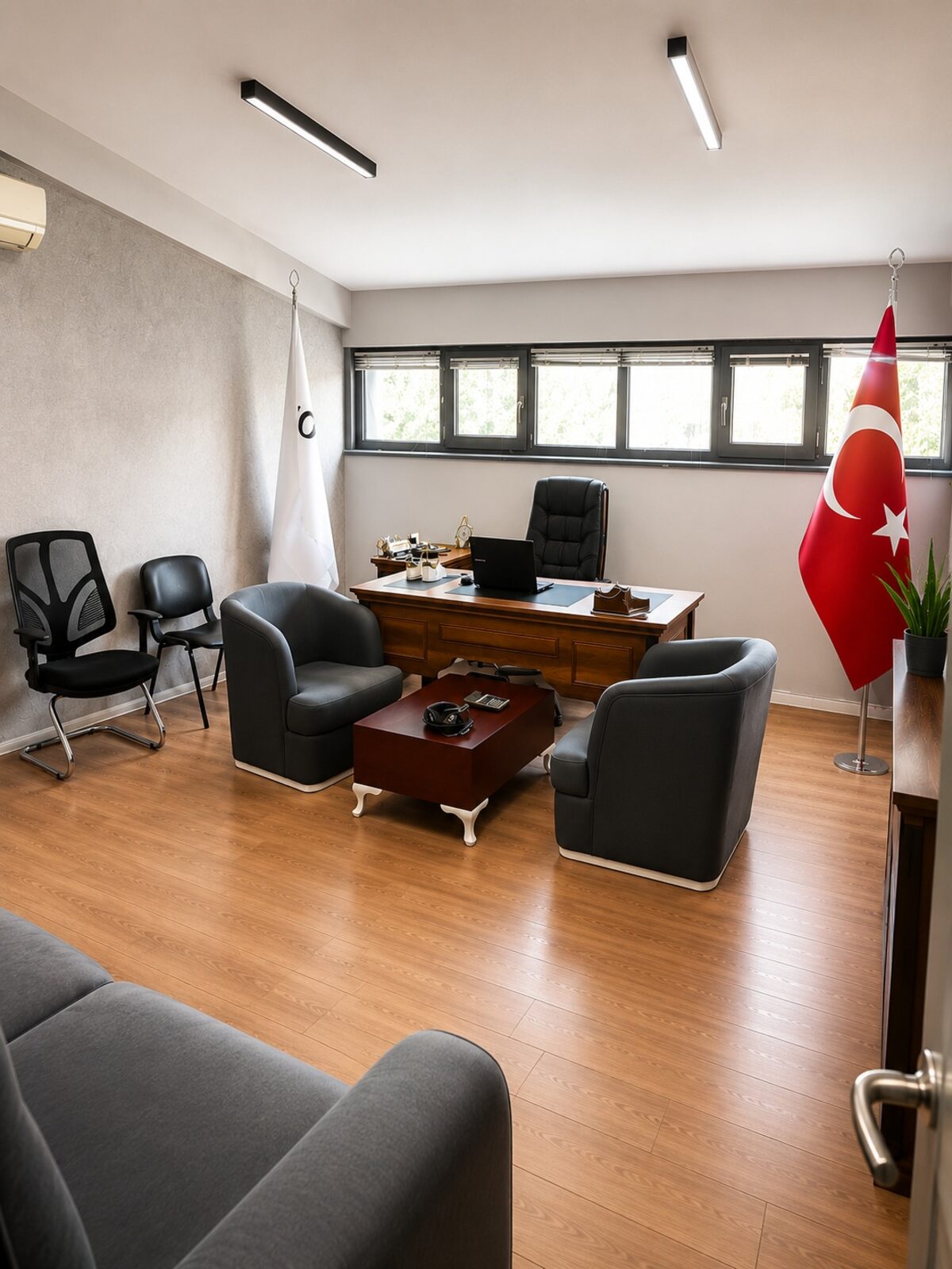 Mehmet Aksoy — office